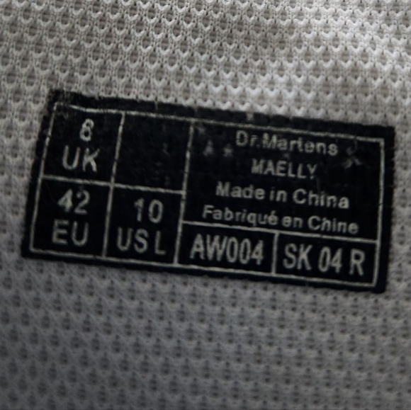 Dr. Martens White Lace Up Boots - Picture 4 of 9